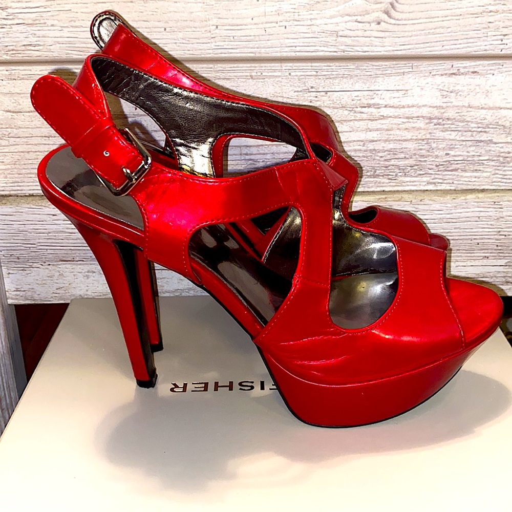 Platform Patent Leather Heels